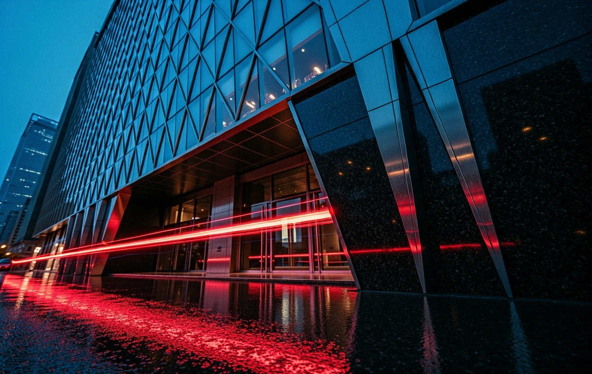 Seoul Architectural Dusk